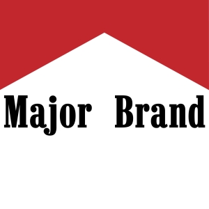 Major Brand Red Carton
